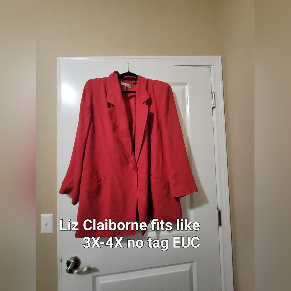 Liz Claiborne blazer plus size